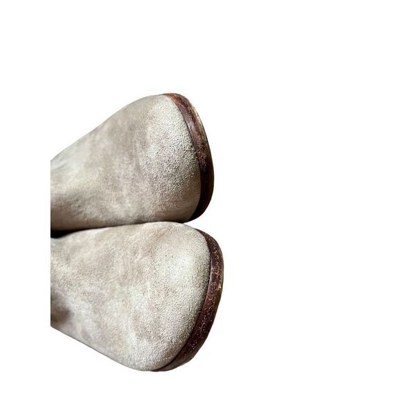 Sam Edelman Boots Womens 7 Petty Ankle Booties Tan Leather Block Heels Casual - Picture 6 of 12